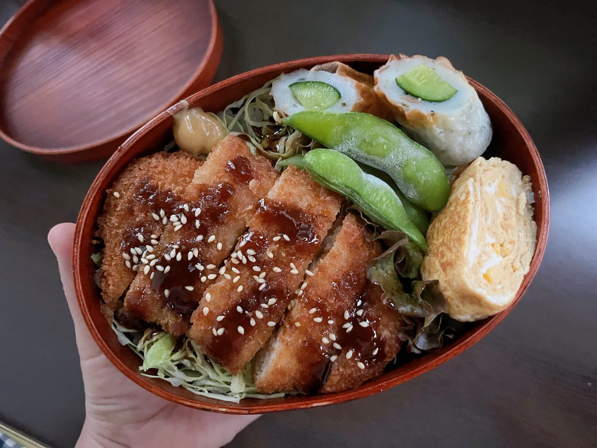 肉をお食べ
#今日の高校生息子弁当