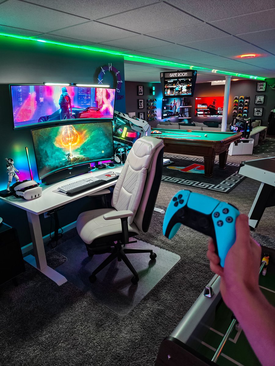 lastofcam's tweet image. What's stopping you from building a game room in your basement?