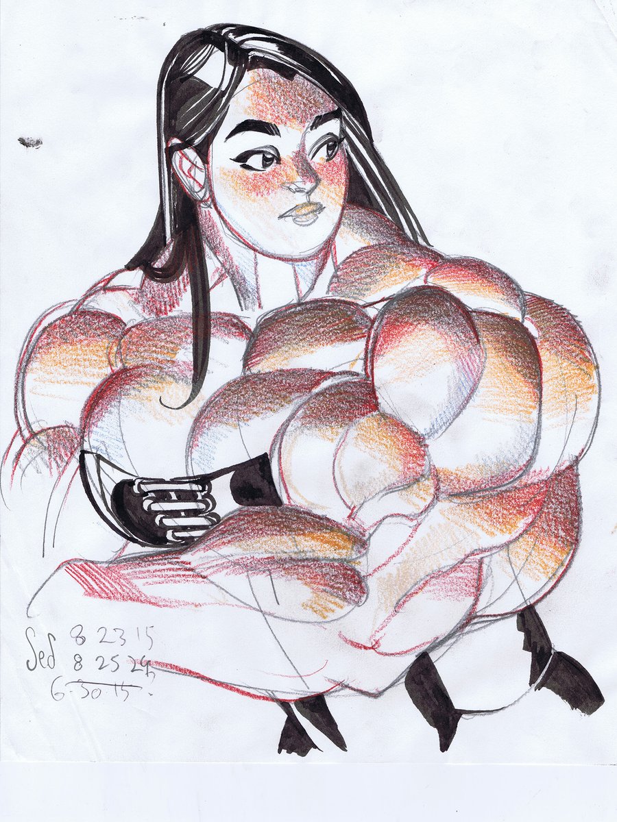 Jed Dougherty (@jebriodo) on Twitter photo Straight Laced- mixed media drawing over a pre-existing sketch finished 2024. Straight Laced- mixed media drawing over a pre-existing sketch finished 2024.