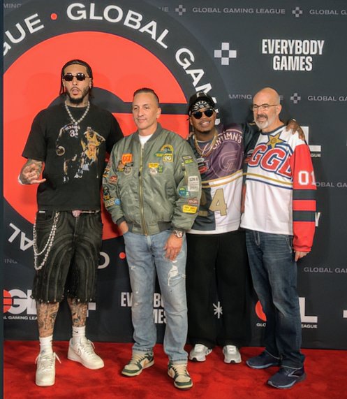 Did you know that old white guys can have fun too? 😁

A fun night with T-Pain, Ne-Yo, Daymond John, Flava Flav, Clinton Sparks, Rich the Kid, LiAngelo Ball, and more. It was the Global Gaming League (GGL) launch event in Las Vegas. As the Chairman of the GGL, I could not be more