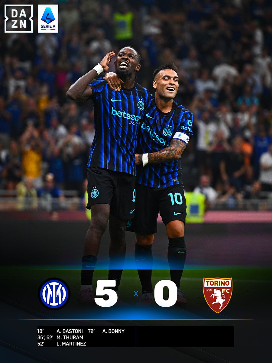 🚨🚨🚨🚨🚨🚨🚨🚨🚨🚨🚨🚨

نهاية المباراة :

انتر ميلان 5 - 0 تورينو

#انتر_ميلان_تورينو #الكالتشيو #الدوري_الإيطالي