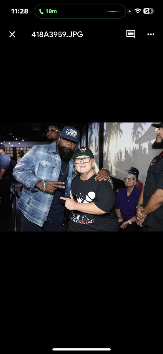 The highly respected double OG music business legend Violet Brown who helped me eat as a young independent artist 🫡