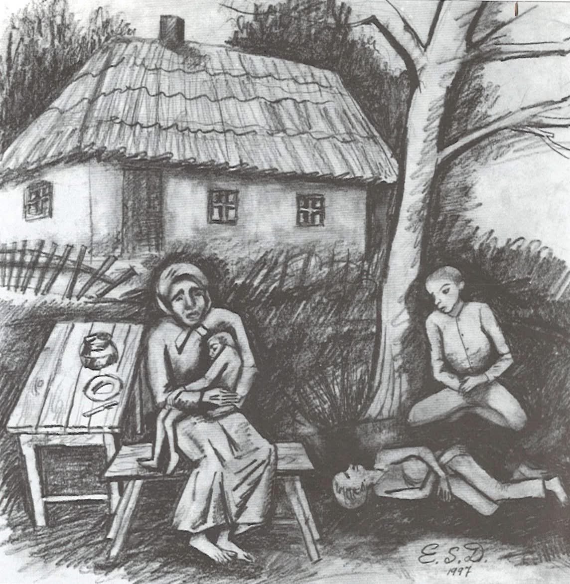 1. 🌸 On August 24, 1925, Yevheniia Sakevych-Dallas was born, a witness to the Holodomor, an artist, and a model. She was born in the village of Kamiana Balka in the Mykolaiv region to a prosperous peasant family.