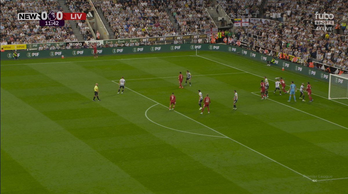 United with 6 long throws yesterday, Liverpool today: 

If it was a certain Spanish manager….