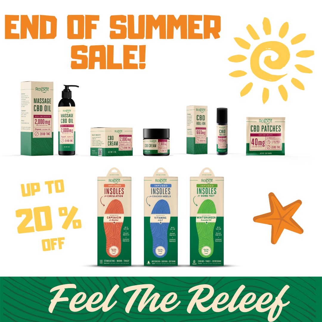 ReleefDirect's tweet image. 🔥 End of Summer Sale at ReleefDirect.com! 🔥

🗓️ 8/25–9/1
💰 10% off orders $50+
💥 20% off orders $100+

Stock up on your wellness faves before summer ends! 🌿

👉 Shop now: releefdirect.com
#CBD #SummerSale #ReleefDirect
