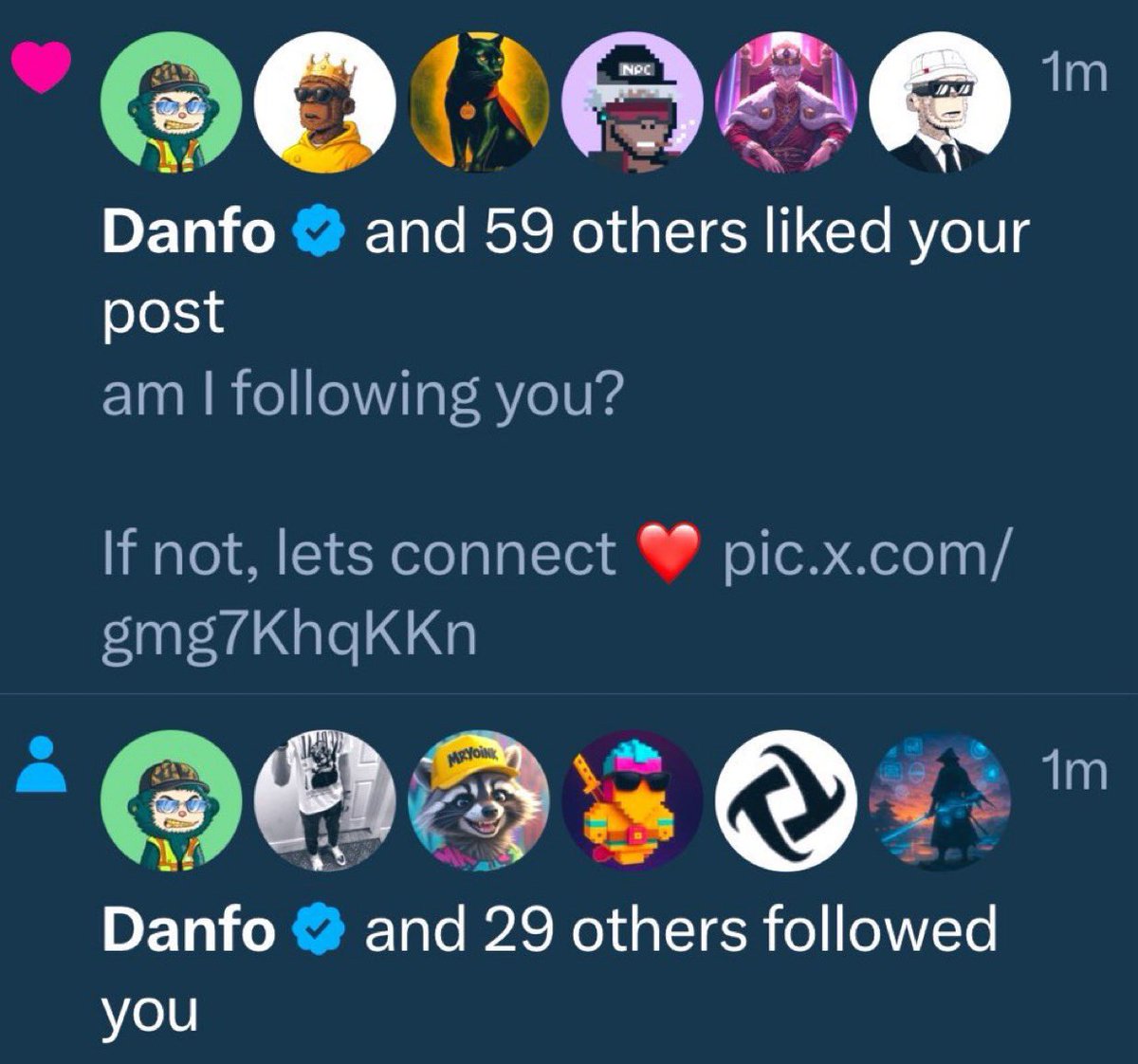 No Account should be under 1k 💯

Say Hi, we follow you 🚀🚀