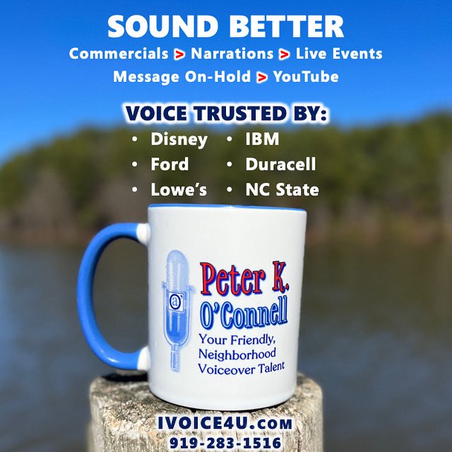 PETER K. O'CONNELL 🎙 SOURCE CONNECT V.O. (@audioconnell) / Posts / X
