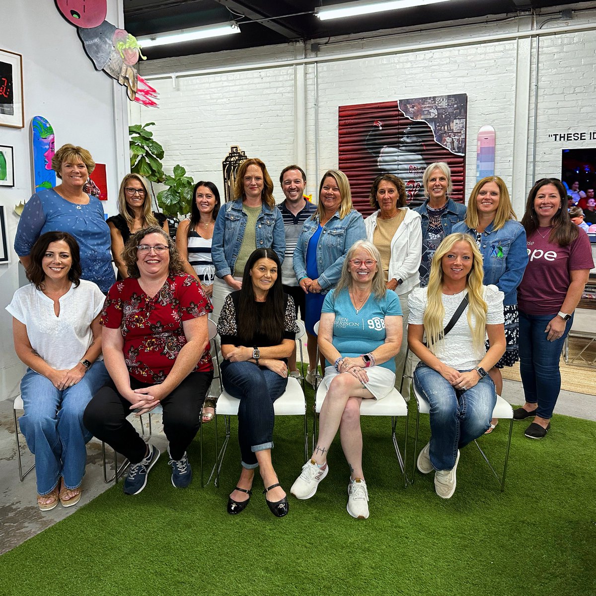 My first ever Mom’s Mental Health Meetup. Losing a child to suicide is a pain no mother should feel. But I wanted to bring moms together to grieve, cry, learn and find purpose after this heartbreaking loss. We talked for hours. Thank you to these strong moms. You’re not alone. ❤️