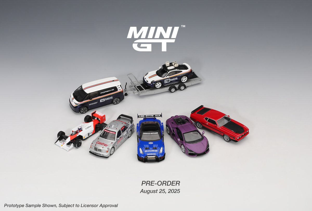 🔥 MINI GT New on Pre-Order! 🔥 ❤️🤍 MGT01123 McLaren MP4/4 #11