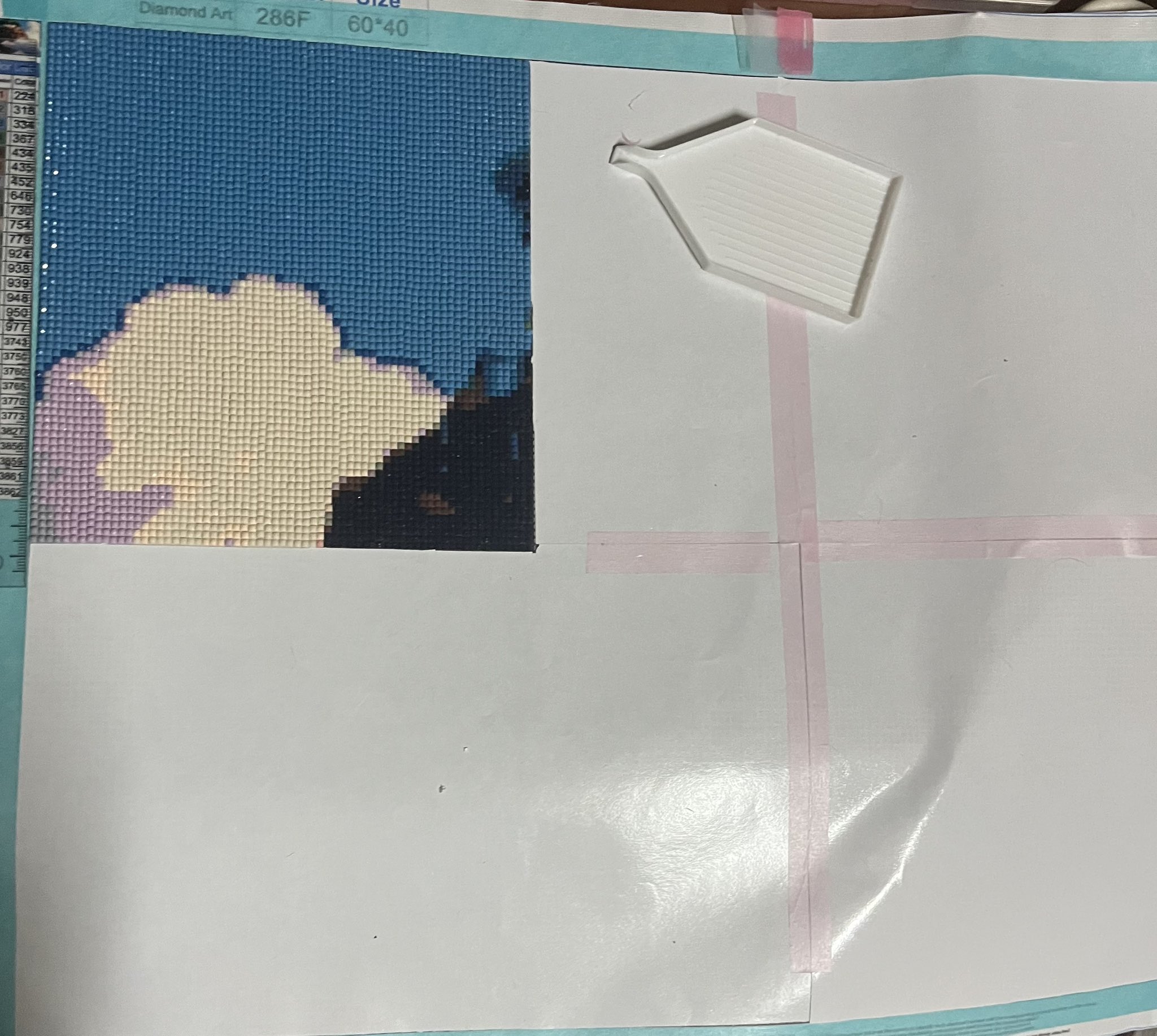 入荷待ち！ダイヤモンドアート　例え声を失っても　20×25 ダイヤモンドアート】ダイヤモンドアートVOL7✨NEWツール初使い