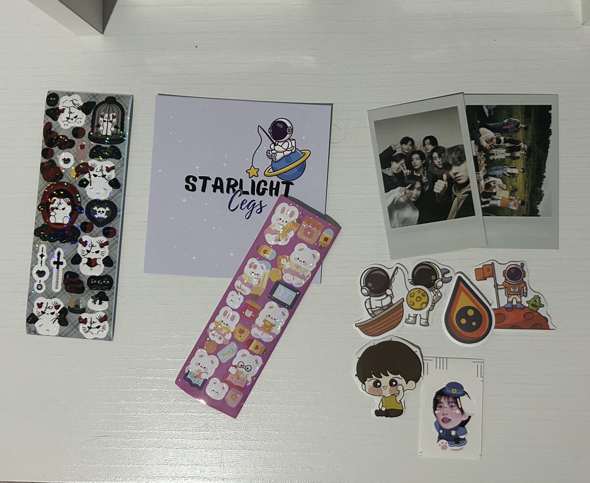 🍓” Feedback super positivo novamente para <a href="/StarlightCegs/">STARLIGHT CEGS</a> que trouxeram até minhas mãos esses pcs lindíssimos, que inclusive vieram muito bem embalados!
E um agradecimento especial para <a href="/collector_svt/">Nat do Woozi</a> que me ofereceu eles e é a maioral.