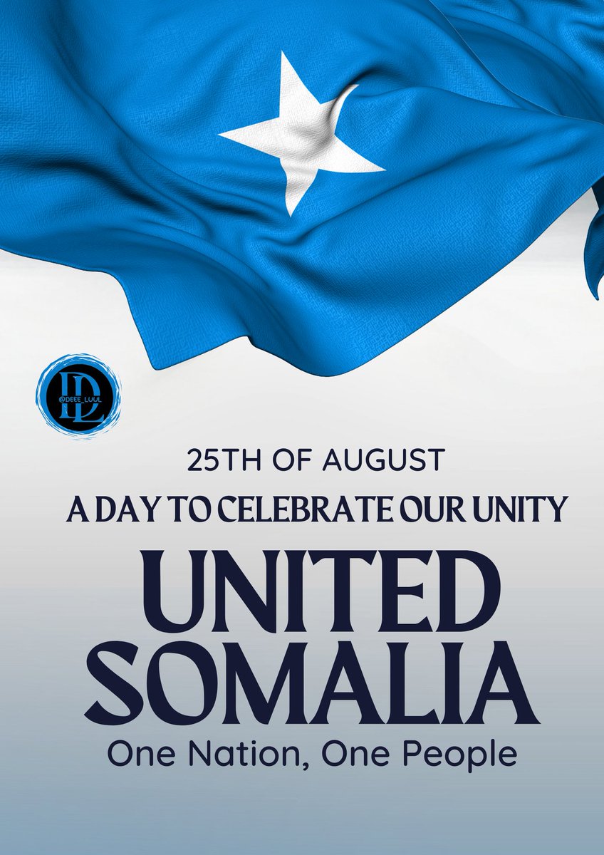 Happy August 25th ✨🇸🇴

May Somalia stay united forever, and may Awdal soon witness its own Goojacade, where the final page of separatism is closed in our history!

United we stand, divided we fall.✊🏽