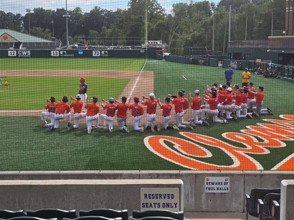 Thank you <a href="/ClemsonBaseball/">Clemson Baseball</a> for putting on an amazing camp! I learned a ton and competed against some great talent! Also, I was awarded Top Pitching Performer after a solid outing! Thank you to the coaches!