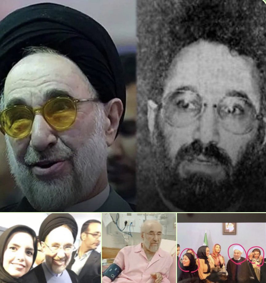 اصلاحطلبان همان آدم کُشان دیروزند،فقط رنگشون کردن!

🔺کشتار خرداد۷۱ مشهد
🔺کشتار مرداد۷۳ قزوین
🔺کشتار فروردین۷۴ اسلامشهر(همگی در دولت رفسنجانی و استانداری علی جنتی) 
🔺کشتار اسفند۷۷ سنندج(خاتمی و رمضان زاده)
🔺کشتار ۷۸(دولت خاتمی)
🔺کشتار دی۹۶ دولت روحانی
🔺کشتار ابان۹۸ دولت