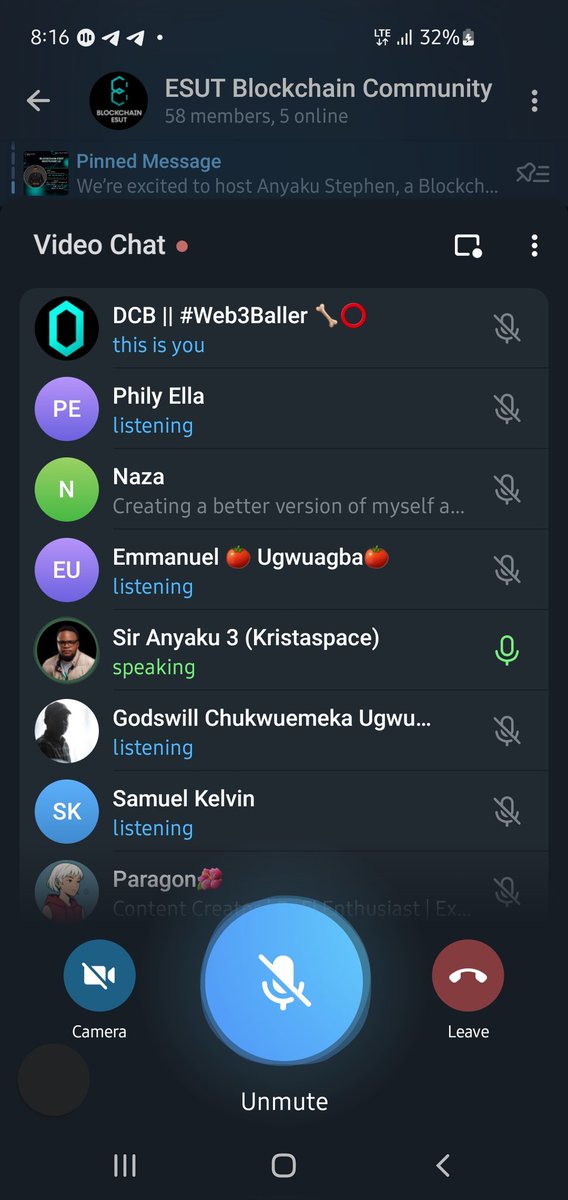 Blockchain ESUT tweet media