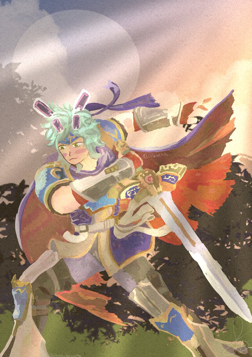 dibujo recien sacado del horno para  <a href="/AlterBuyo/">🐰🔞AlterBuyo's Undernet🐰🔞</a>  que decidi hacerle un regalo de cumple adelantado de el cosplayando de roy de #FireEmblem  

la idea surgio de los directos del  <a href="/cristobalbrit17/">Cris/LeoponcioZX</a>  que estan cada vez mas wenus