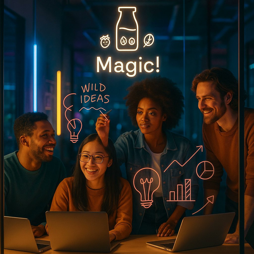 Cooperanthllc's tweet image. Man Milk magic = global squad, wild brainstorms, and your spicy feedback. All chaos, all crowdsourced. Help shape the next batch: drop a 👋 or suggestion. We take all flavors seriously. LFG! #PoweredByCommunity #ManMilkMoments #Cooperanth