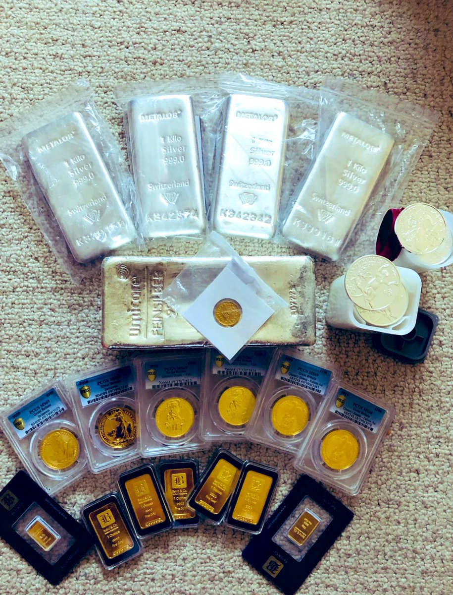 Fuck Crypto! 
Ape 🦍 stacking real physical wealth!
Gold &amp; Silver
