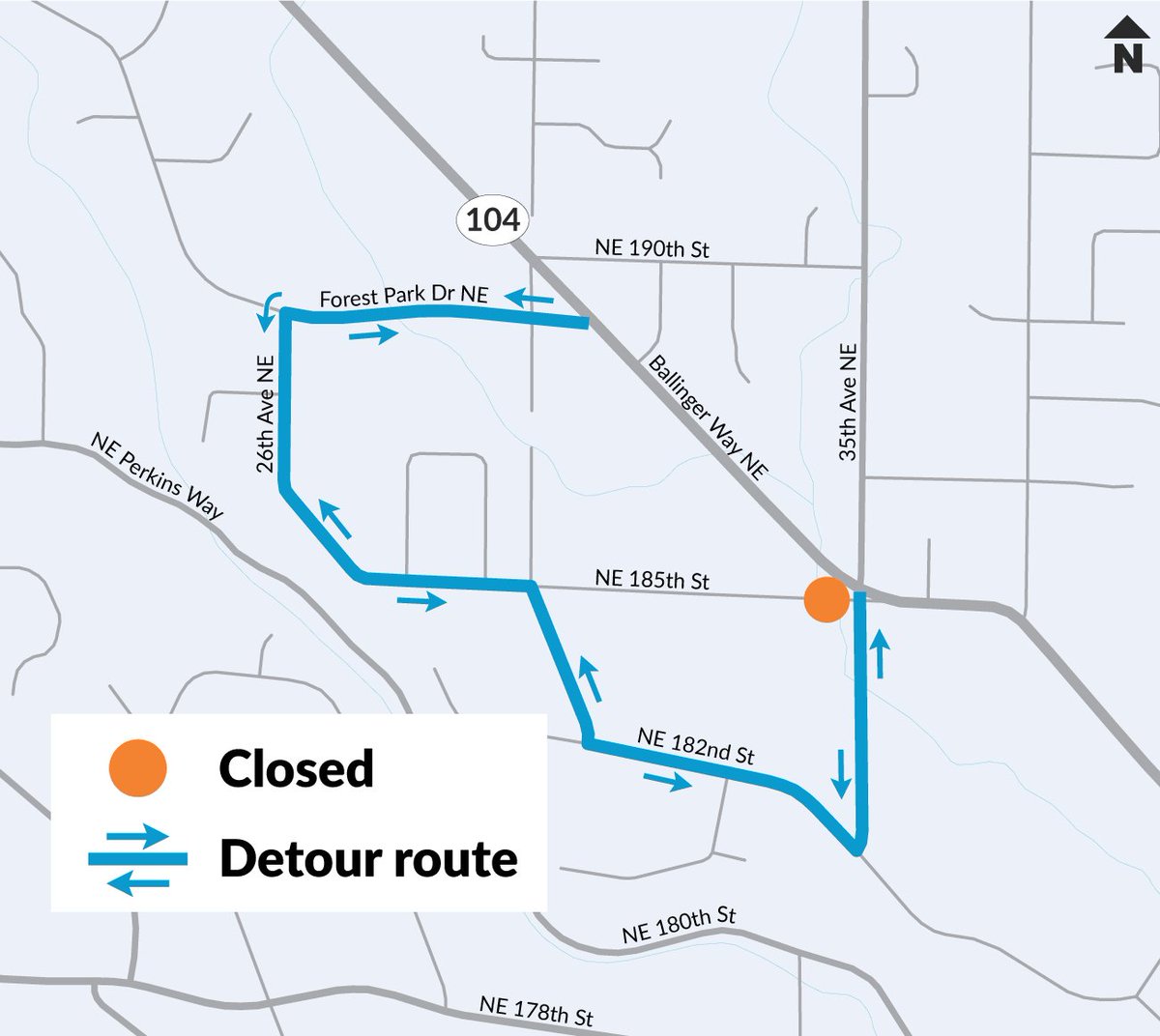 Lake Forest Park PD tweet media