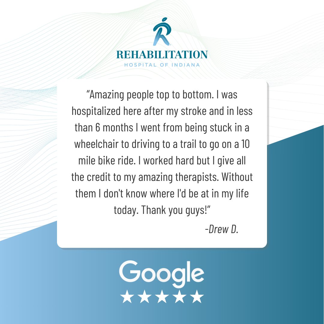 RehabHospofIN's tweet image. “From wheelchair to 10 miles on a bike.” 🚴
Recovery is a journey, and our patients inspire us every day with their strength and determination. #RehabJourney #StrokeRecovery