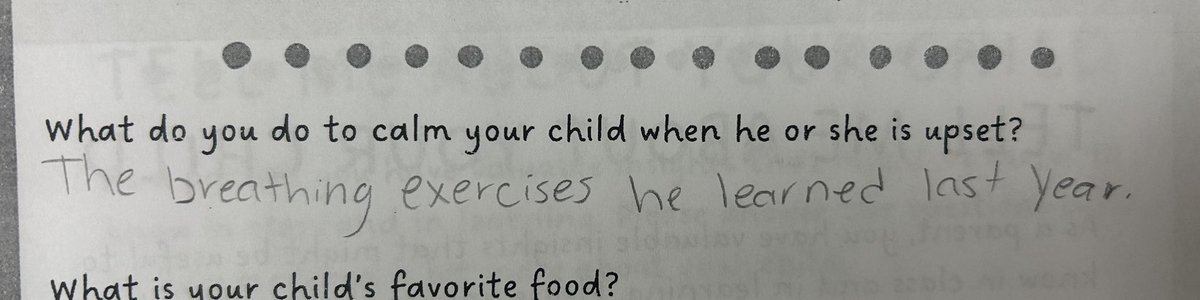 This makes my heart so happy. PreK 3 teachers are amazing! Love the embedding of <a href="/ConsciousD/">Conscious Discipline</a> in our curriculum and its focus on self regulation. #risdprek <a href="/MrsCoutant/">Anna Coutant</a>