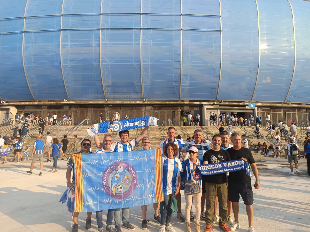 Pensando ya en el siguiente desplazamiento y agradecer el trato recibido por nuestros amigos <a href="/PERICOS_VASCOS/">PERICOS VASCOS</a> <a href="/PSanitaris/">Pericos Sanitaris</a> <a href="/IndiesPericos/">ᴀʟᴛᴇʀɴᴀᴛɪᴜsʀᴄᴅᴇ 𝗜𝗡𝗗𝗜𝗘𝗦𝗣𝗘𝗥𝗜𝗖𝗢𝗦</a> Eskerrik asko!  #RCDE #RealSociedadEspanyol