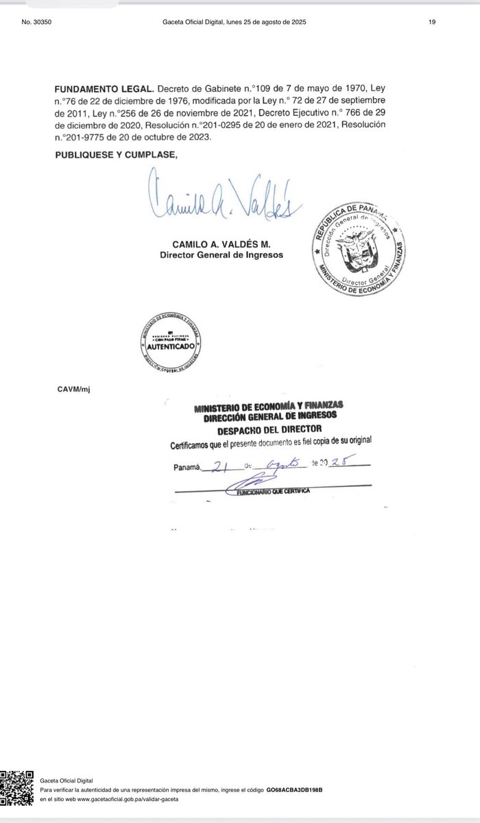 A partir de 1 de enero de 2026 no más facturador electrónico gratuito para personas que generan renta de US$36,000.01 y en adelante. Resolución de la DGI publicada en Gaceta Oficial de lunes 25 de agosto de 2025. Ahora hay que pagar a proveedor privado. Avance o retroceso?