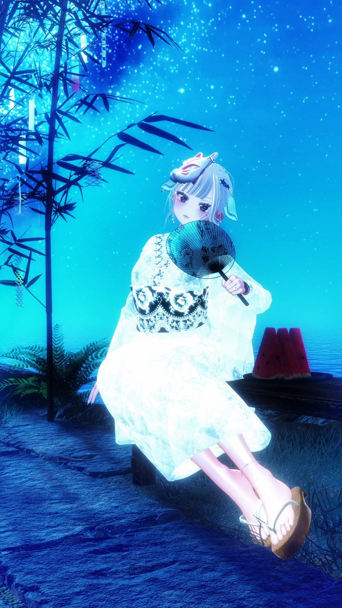 おはよう火曜日❤️‍🔥
浴衣の季節ももう終わりだね💫
world: 星今宵
by しーの／T_Shiino
vrchat.com/home/world/wrl…
#VRChat #VRC #VRChatPhotography #Milltina #ANGE_shop #Enchanted_tiｍ