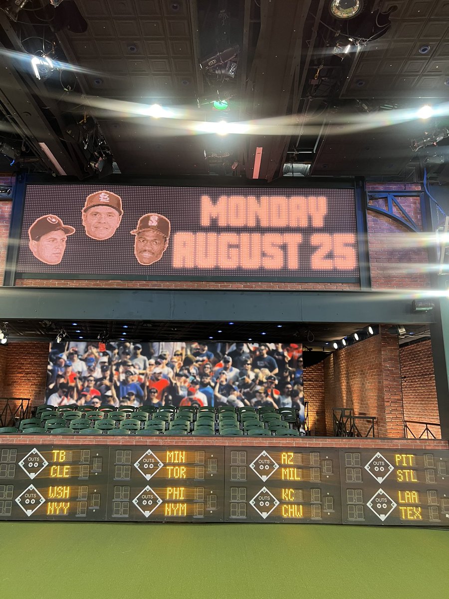 Dan Plesac (@plesac19) on Twitter photo Let’s do this … the last Monday in August … “The National Pre Game Show” …5-7pm ET. ONLY on <a href="/MLBNetwork/">MLB Network</a> . Let’s do this … the last Monday in August … “The National Pre Game Show” …5-7pm ET. ONLY on <a href="/MLBNetwork/">MLB Network</a> .
