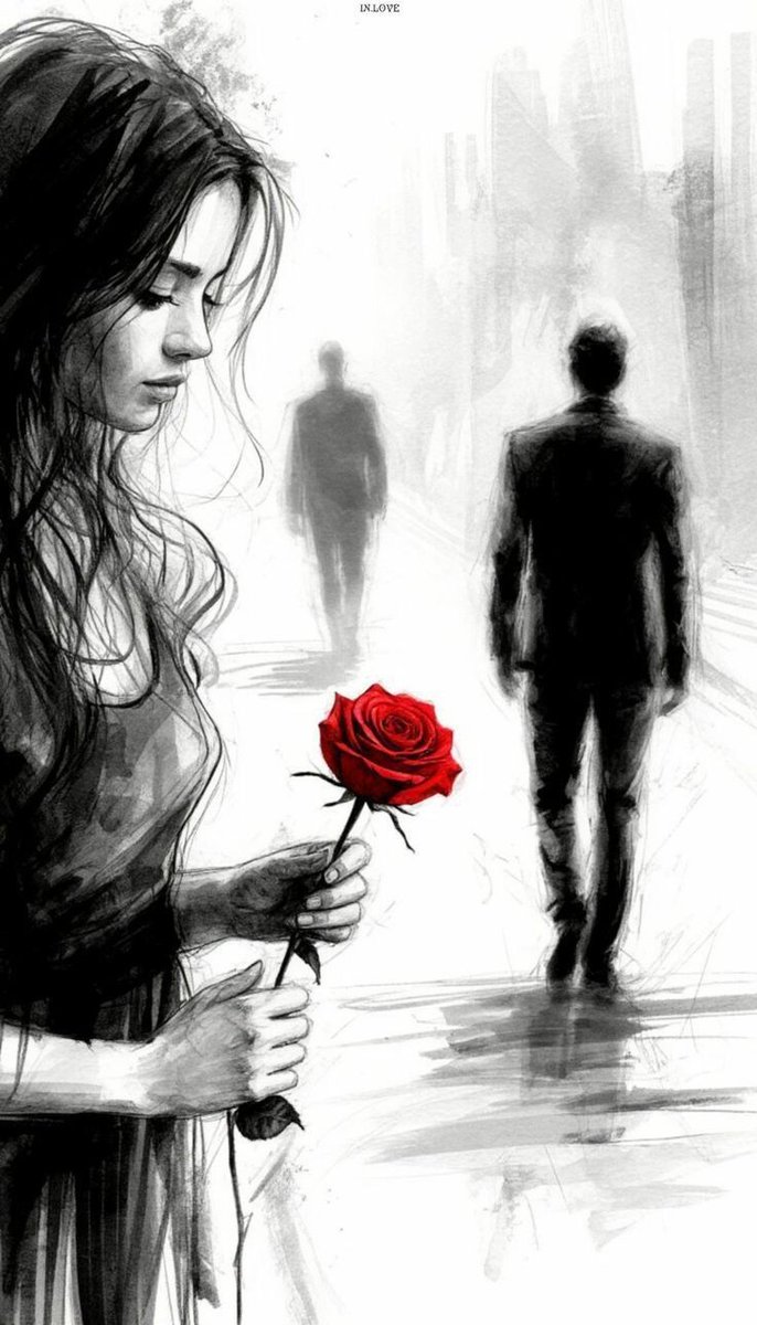 أحيانا إعطاء أحدهم فرصة ثانية مثل إعطائه رصاصة إضافية..!!
لأنه لم يصبك بالمرة الأولى..!!💔