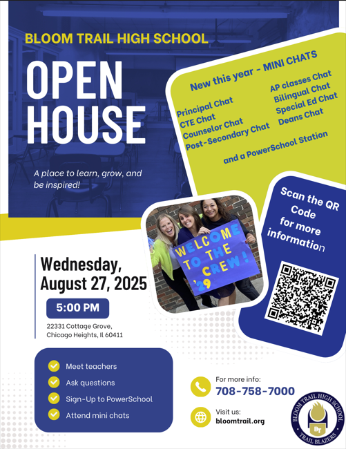 Glynis Keene (@principalkeene) on Twitter photo We can't wait to meet our families Wednesday night.
<a href="/DrNavarre/">Supt. Lenell Navarre</a> <a href="/BTCounselors/">Bloom Trail Counselors</a> <a href="/BloomTwpSports/">Bloom Township Athletics</a> We can't wait to meet our families Wednesday night.
<a href="/DrNavarre/">Supt. Lenell Navarre</a> <a href="/BTCounselors/">Bloom Trail Counselors</a> <a href="/BloomTwpSports/">Bloom Township Athletics</a>