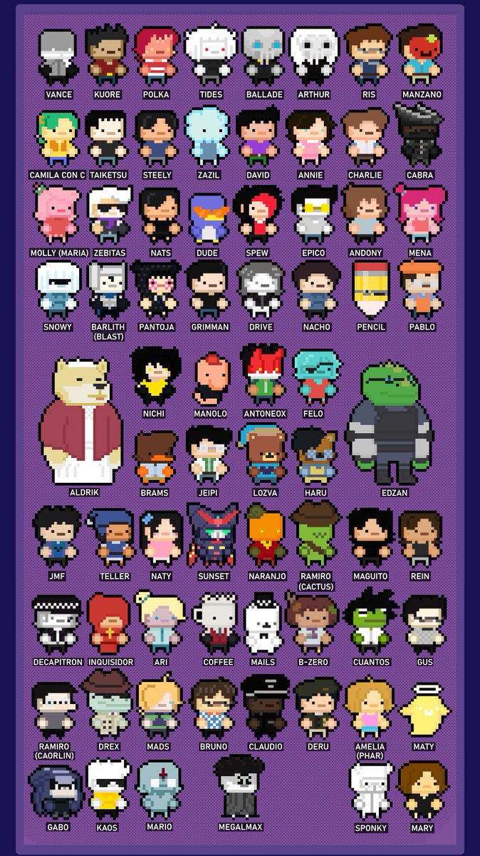 VanceChariot's tweet photo. @RakintorWorld O envejece mal porque alguien se cambia el avatar o porque alguien se pelea con alguien o porque alguien desaparece sin dejar rastro o porque el proximo Enter The Gungeon será en 3D y no pixelart.

Mi peor dibujo, lo quiero mucho, ojalá alguien me pegue en el riñón izquierdo https://t.co/S2zsS9KCkI