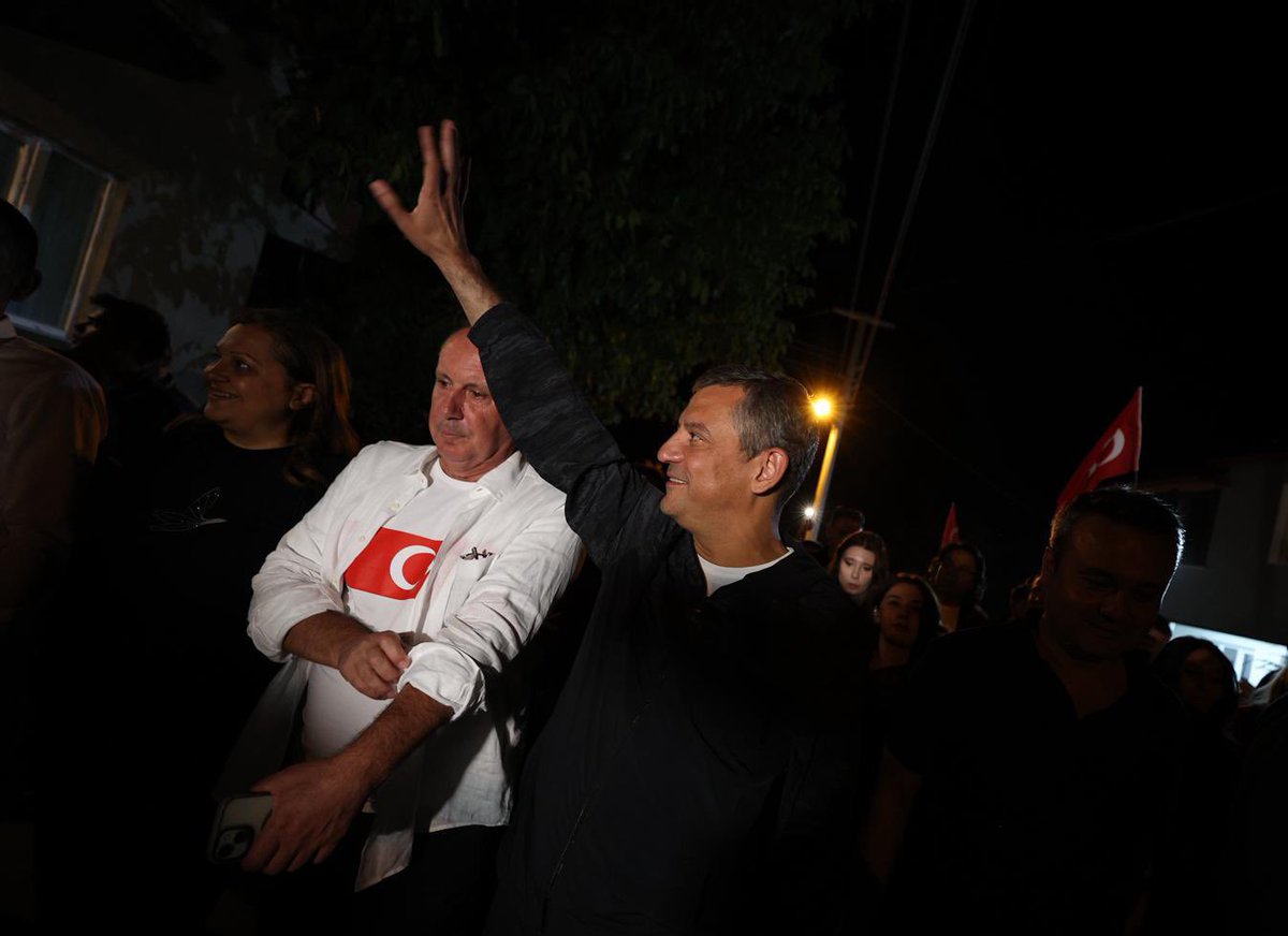 Özgür Özel ve Muharrem İnce, Büyük Taarruz’un 103’üncü yılında Afyonkarahisar Şuhut’da.