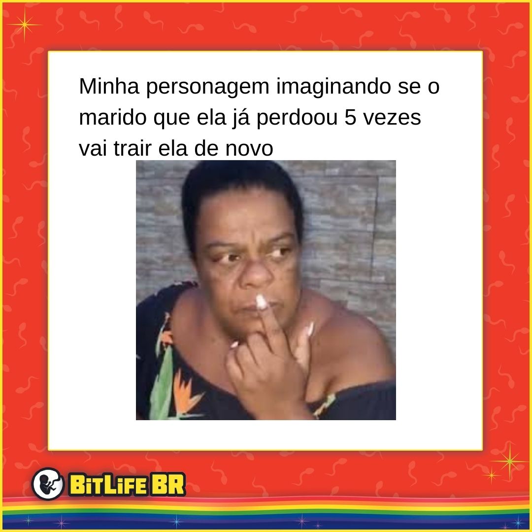 BitLife BR - Simulação de vida (@bitlife_br) on Twitter photo Tá lembrando de quem?! Vocês costumam perdoar ou terminar o relacionamento no BitLife BR? 
#bitlifebr #gameplay #jogosbrasil Tá lembrando de quem?! Vocês costumam perdoar ou terminar o relacionamento no BitLife BR? 
#bitlifebr #gameplay #jogosbrasil