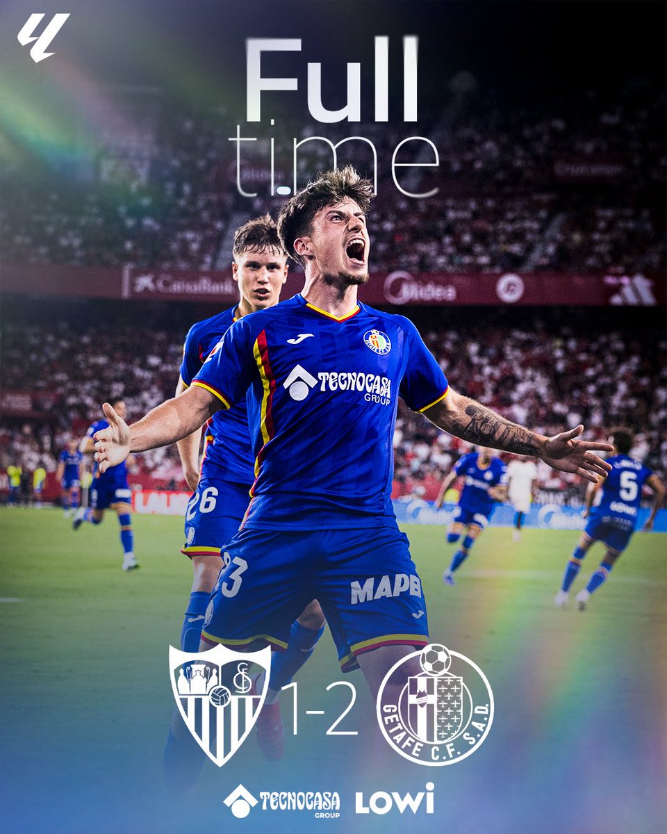 Getafe C.F. (@getafecf) on Twitter photo #FINAL | ¡SIIIIIIIIIIIIÍ! ¡SIIIIIIIIIIÍ! ¡SIIIIIIIIIIIIIÍ!
¡ASALTAMOS EL SÁNCHEZ-PIZJUÁN!
<a href="/SevillaFC/">Sevilla Fútbol Club</a> 1️⃣ - 2️⃣ <a href="/GetafeCF/">Getafe C.F.</a>
⚽️✖️2️⃣ Liso
¡PARTIDAAAAAZOOOOOO!
🔥🔥🔥🔥🔥
#SevillaGetafe #FINAL | ¡SIIIIIIIIIIIIÍ! ¡SIIIIIIIIIIÍ! ¡SIIIIIIIIIIIIIÍ!
¡ASALTAMOS EL SÁNCHEZ-PIZJUÁN!
<a href="/SevillaFC/">Sevilla Fútbol Club</a> 1️⃣ - 2️⃣ <a href="/GetafeCF/">Getafe C.F.</a>
⚽️✖️2️⃣ Liso
¡PARTIDAAAAAZOOOOOO!
🔥🔥🔥🔥🔥
#SevillaGetafe