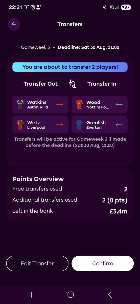 What_The_FPL's tweet photo. Done, not losing the £0.2m https://t.co/1ALxTebfhw