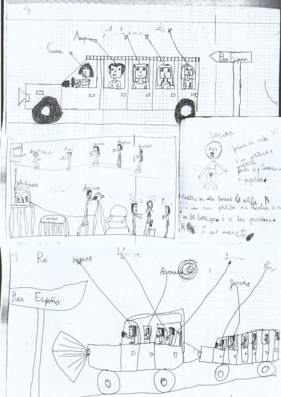 <a href="/sextaNoticias/">laSexta Noticias</a> Aprovecho para mostraros más dibujos que realizaron los menores víctimas de estos monstruos degenerados explicando cómo los llevaban engañados al bar España y a la masía Mas del Coll en coches de los propios monitores de la residencia Baix Maestrat de Vinaròs. 👇