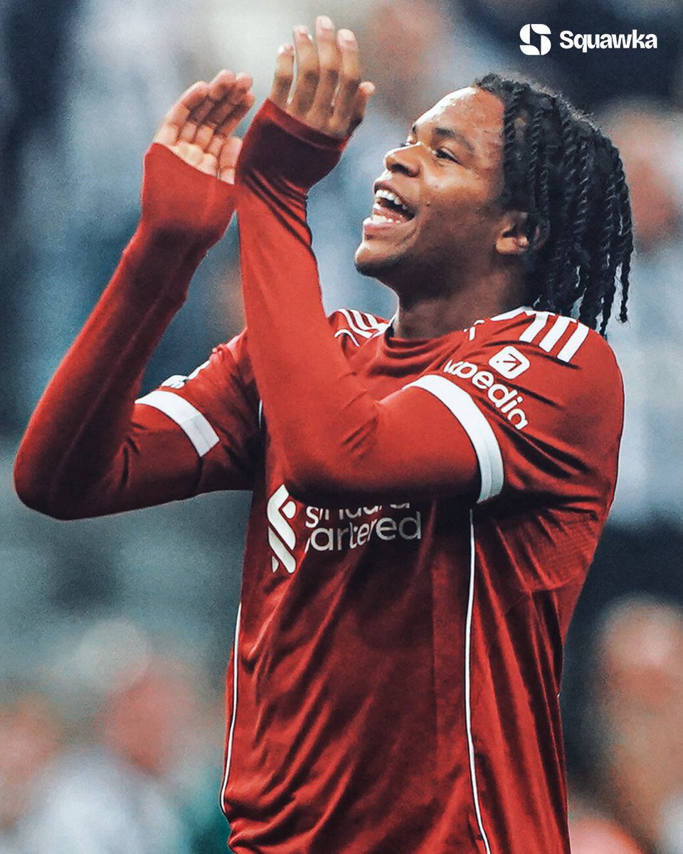 Rio Ngumoha, remember the name. ⭐

The teenager came off the bench to win Liverpool the game in the 100th minute on his Premier League debut against Newcastle. 

At 16 years and 361 days old, he becomes Liverpool's youngest ever goalscorer, the fourth youngest goalscorer in