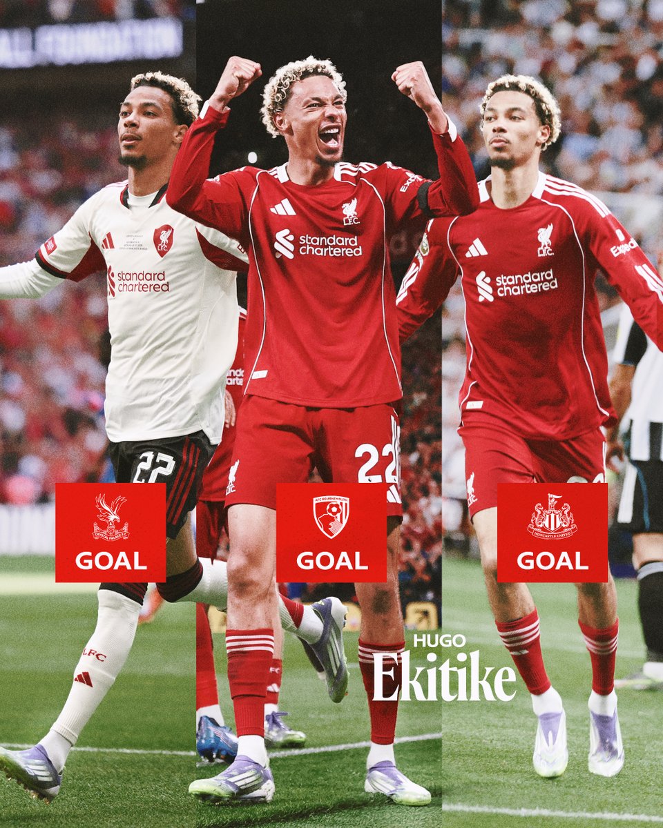 3⃣ Games
3⃣ Goals

What a start for Hugo 👏