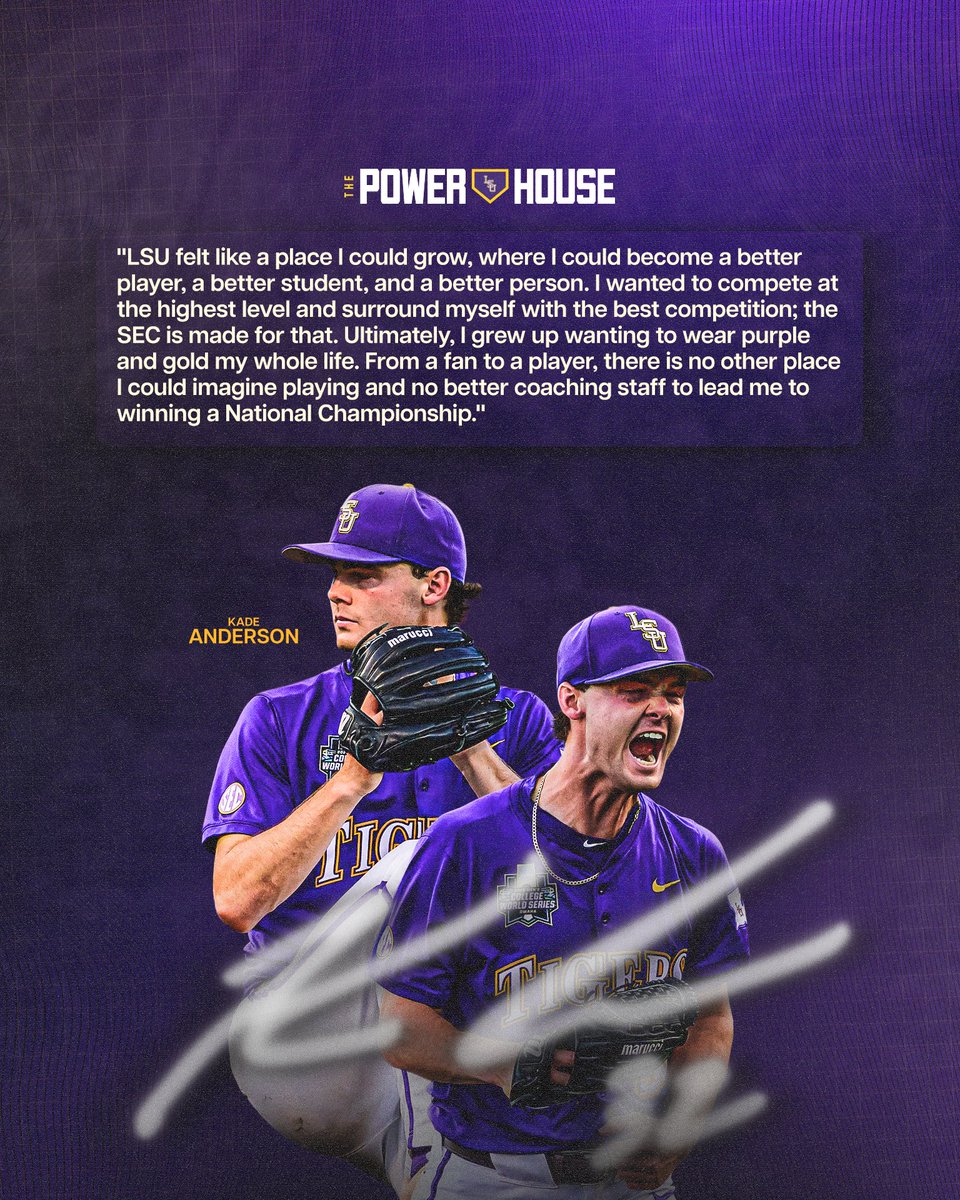 Something Special About That Purple &amp; Gold

<a href="/KadeAnderson32/">Kade Anderson</a> | #ThePowerhouse
