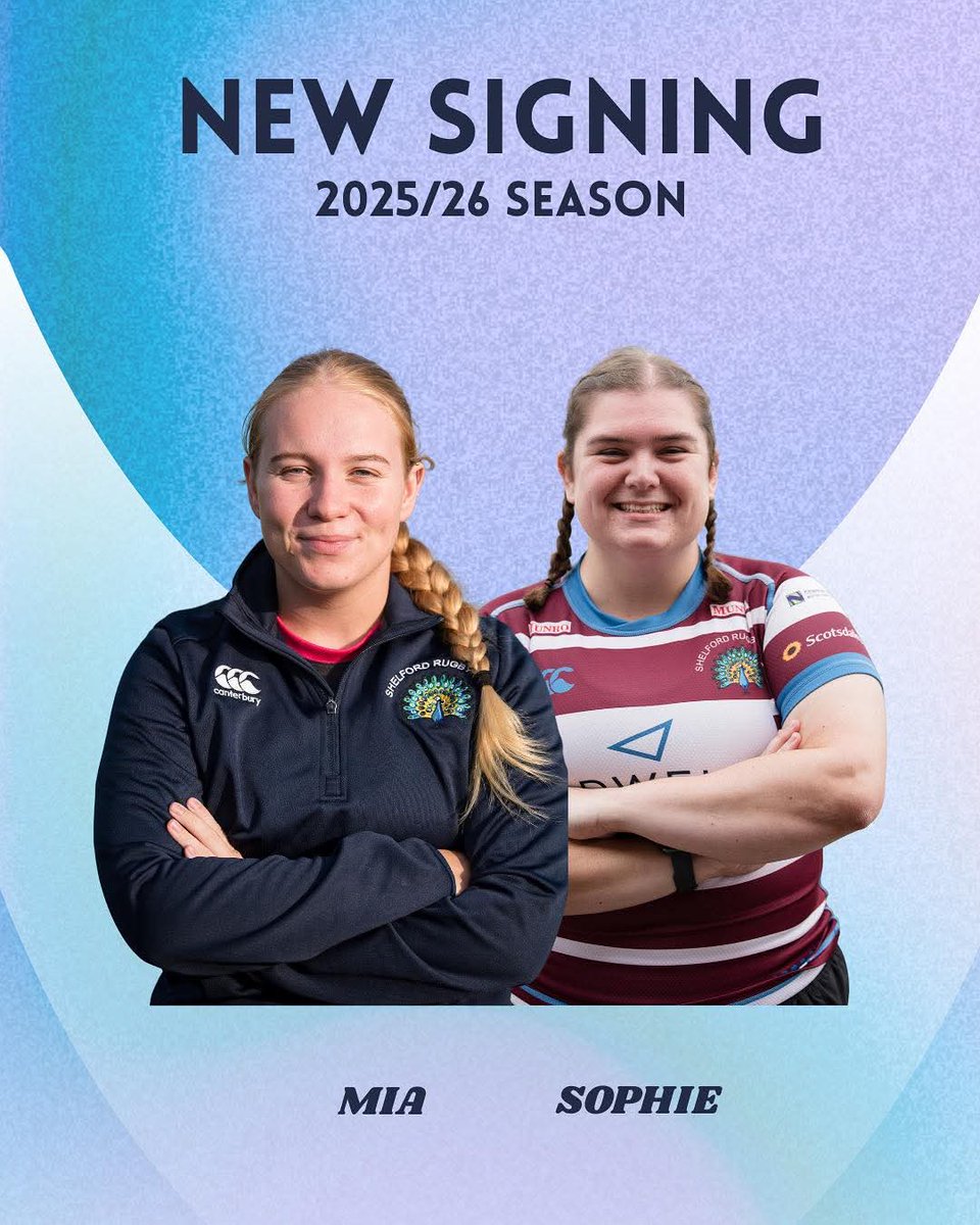 🦚NEW PEACOCKS🦚

Cambridge duo Mia and Sophie are ready to make the step up to Champ 2, and we’re excited to welcome them to the team!

#womensrugby #Peacocks #PeacockFamily