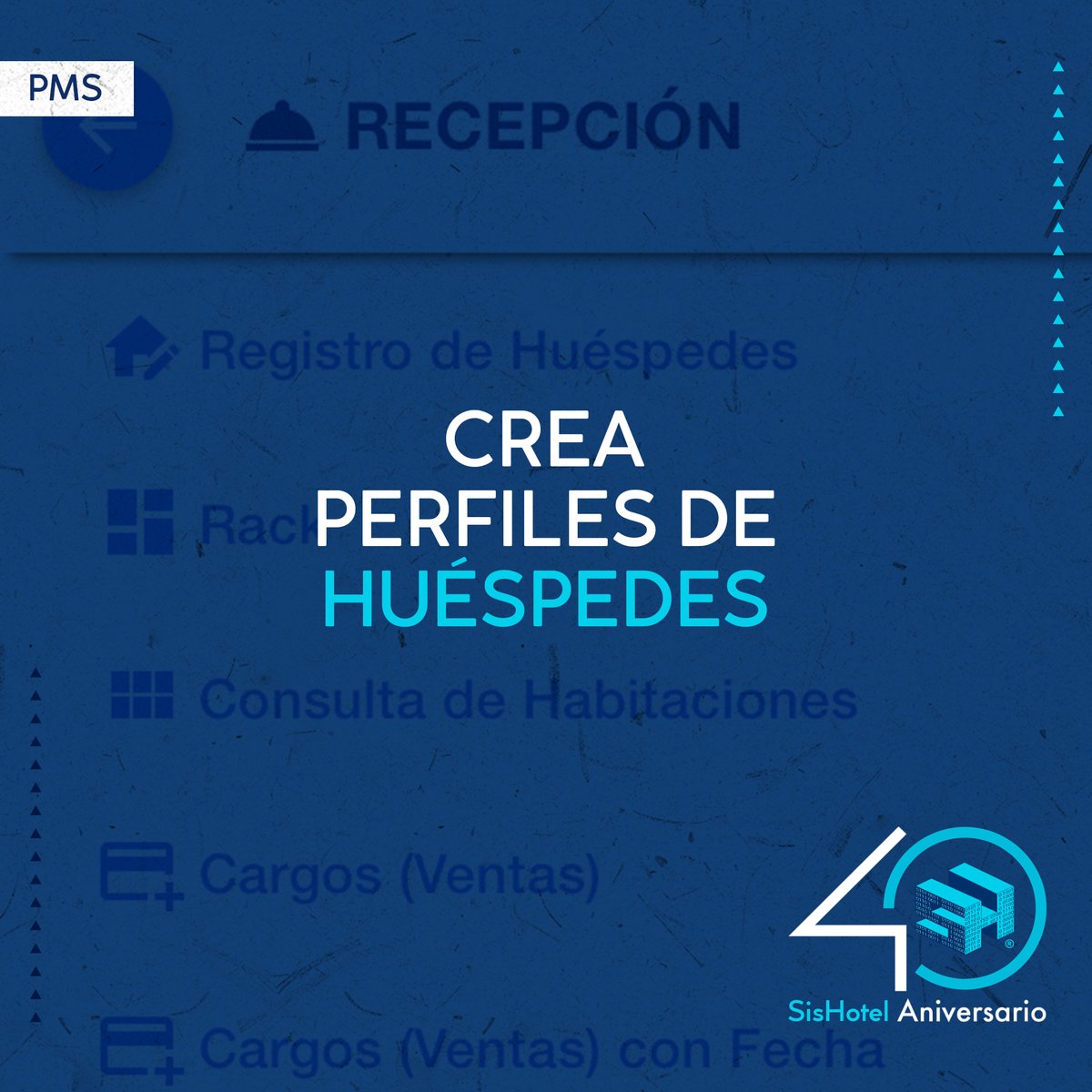 SisHotel's tweet image. Toda la información queda guardada en el sistema y será accesible para el personal autorizado en cualquier momento. 

SisHotel 40 años al servicio de la hotelería.

#SisHotel #SisHotel40 #OperaciónBajoControl
#PMS #industriahotelera #softwareparahoteles #software
