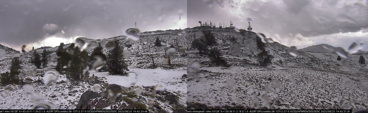 engineco16's tweet image. 10 minutes apart above #Bishop. The #WhiteMountains living up to its name. #Hail #CAwx #Weather