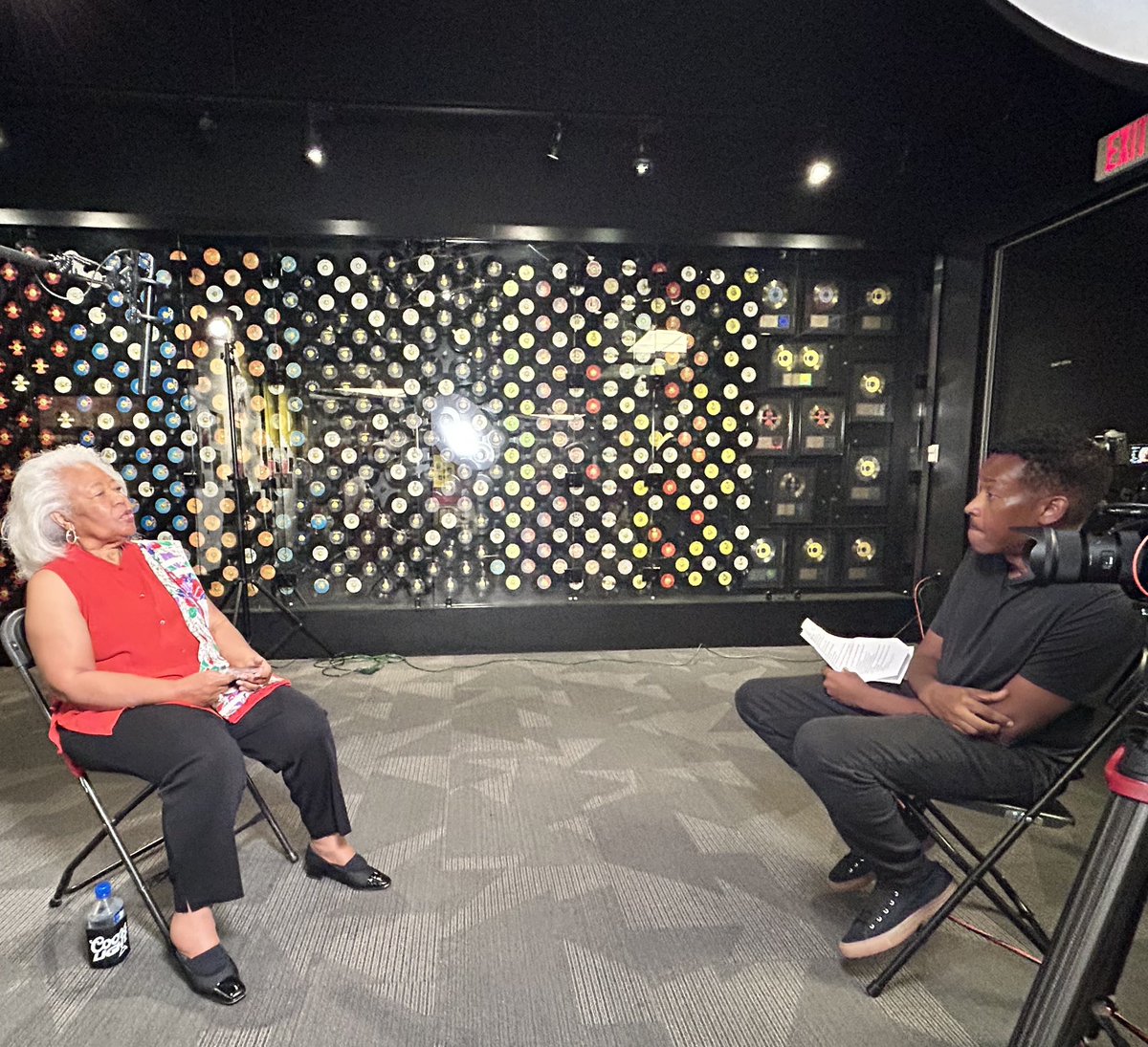 Today was a great day to talk about Isaac Hayes, Otis Redding and Ruby Johnson with the woman who worked with all of them  - the effervescent Deanie Parker!!!!