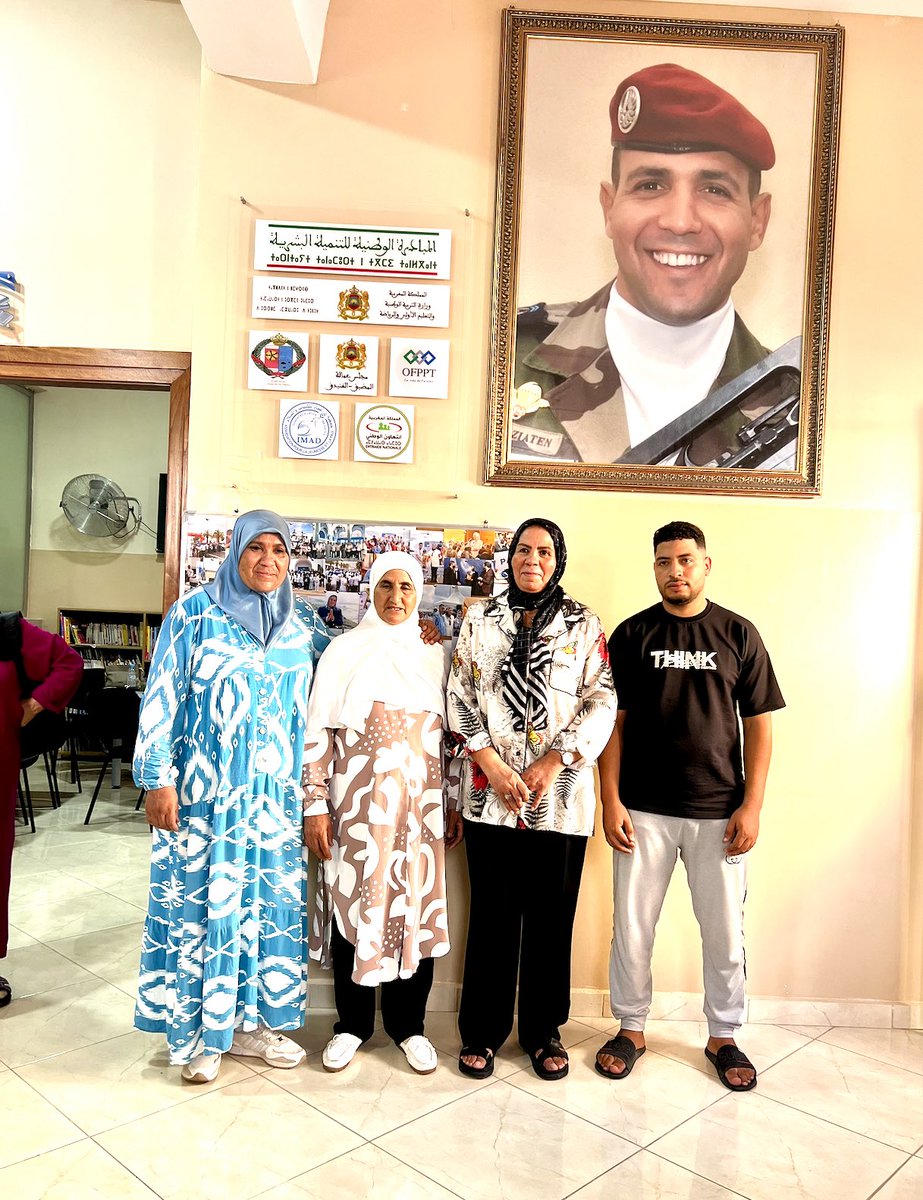 🤝 Aujourd’hui, nous avons eu le privilège d’accueillir 12 femmes de la province d'Al Haouz de la région de Marrakech 🇲🇦, membres de l’Association Touama pour la formation et la mise à niveau de qualification de la femme rurale, accompagnées de leur directeur, de leur présidente