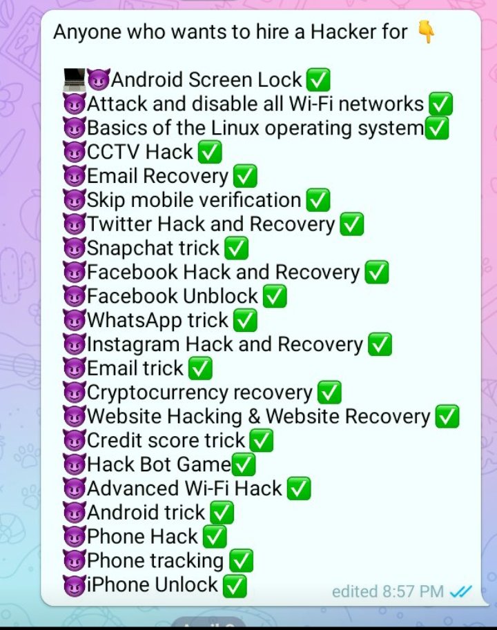 EncryptionHacks's tweet image. Add me for any solution
