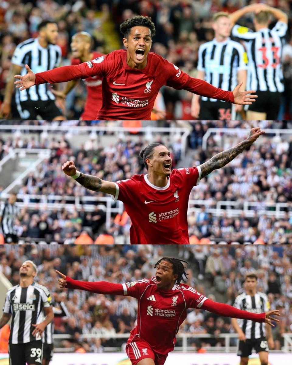 PurelyFootball's tweet photo. 90+8”
90+3”
90+10”

Liverpool love a last minute winner against Newcastle.👀 https://t.co/DIee2D7Baz
