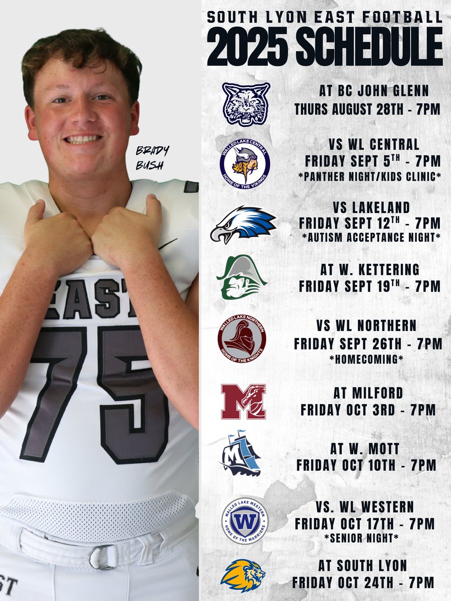 BeEast_Football's tweet image. Season starts now! Check out our 2025 schedule and we look forward to having you out at a game to support the Cougs! #BeEAST