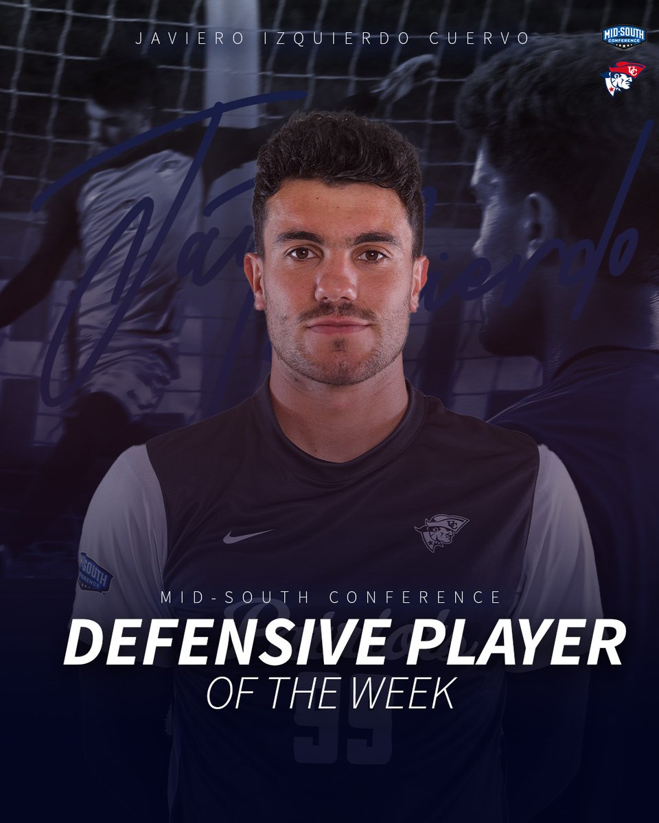 MSC Defensive Player of the Week.

Read more: cumberlandspatriots.com/news/2025/8/25… 
#OneBigTeam #LoveTheLogo