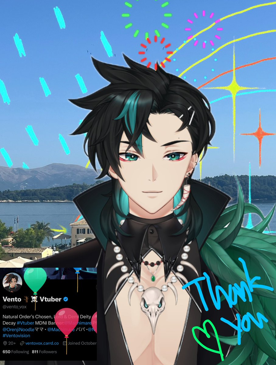 My first birthday as a vtuber :3🥳! I usually prefer to keep my special day lowkey, but I honestly want to thank everyone for making it one to remember! Love and appreciate you all. Very grateful 🫰🩵